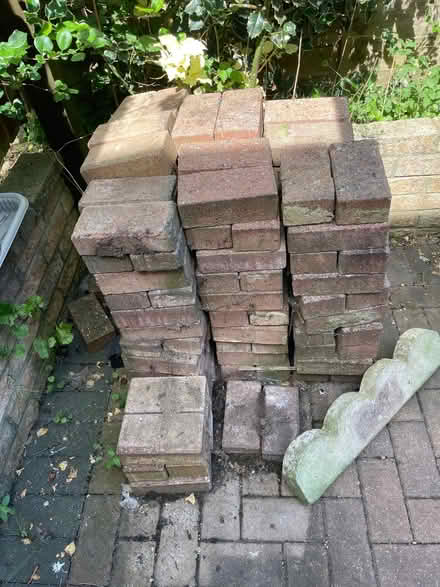 Photo of free Pile of bricks (Downhead Park MK15) #1