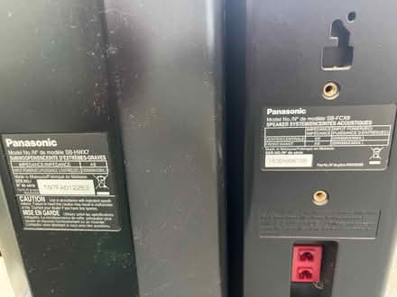Photo of free Panasonic speakers (Draycott GL11) #2