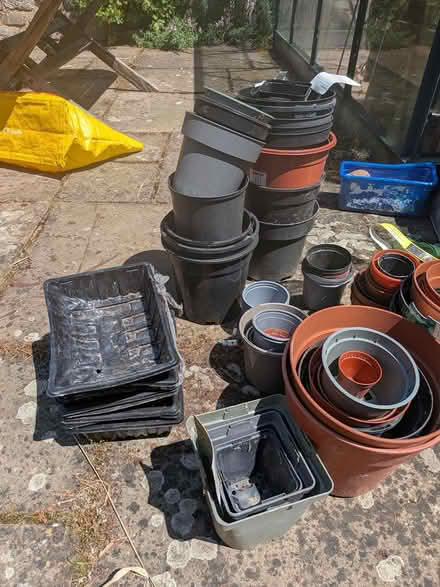 Photo of free Various Plant Pots and Seeds Trays (Welwyn Village, AL6) #1