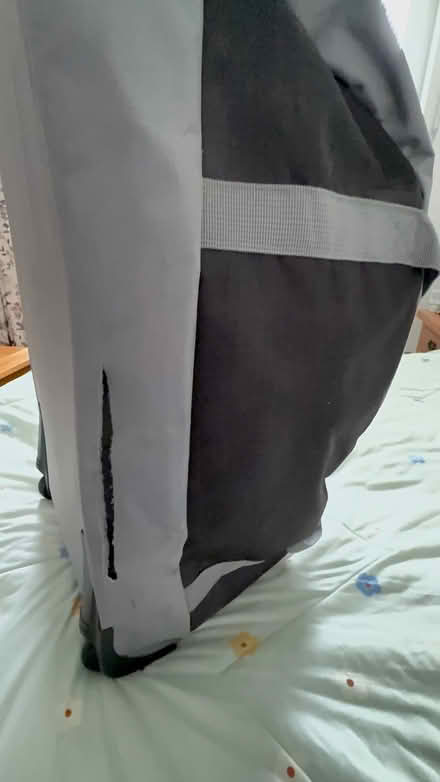 Photo of free "Soft shell" suitcase needing repair. (Portobello EH15) #3