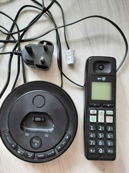 Photo of free BT3510 single digital cordless telephone answering machine (Stanley Gate L39) #1