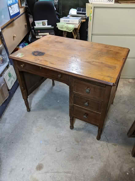 Photo of free vintage teachers desks (Mission District) #1