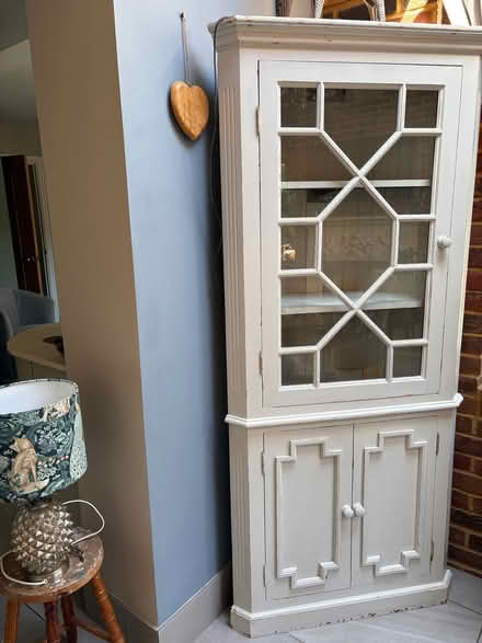 Photo of free Corner display/storage cupboard (Wokingham RG40) #1