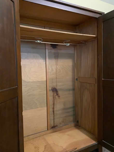 Photo of free Wooden wardrobe (Kent Ravenna) #2
