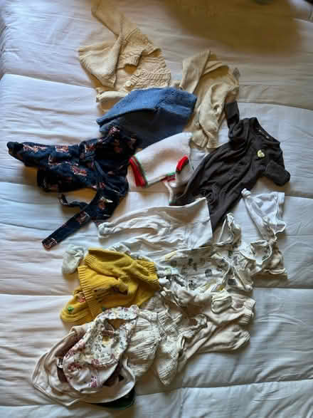 Photo of free Newborn baby clothes, assorted (N4 Finsbury Park, Stroud Green) #1