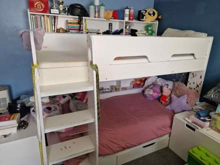 Photo of free White Kids Bunk Bed (Romford, RM7) #1