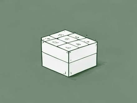 Photo of Box for double 9 set of dominos (Natland LA9) #1