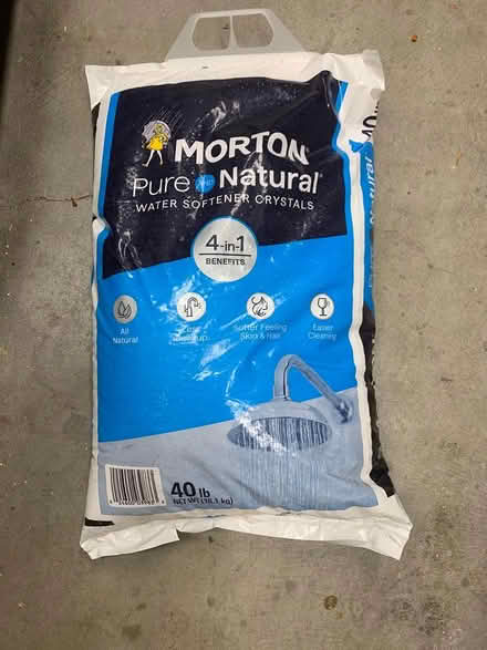 Photo of free 5 bags water softener salt unopened (Ponderosa Park Area) #1