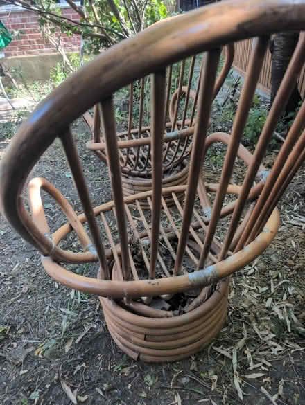 Photo of free 2 Bamboo Vintage chairs (NW11 Temple Fortune) #4