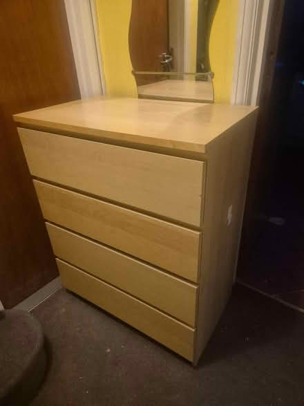 Photo of free Malm 4 drawer unit (Hayes UB3 2) #2
