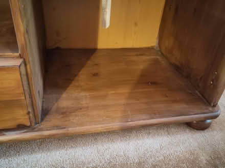 Photo of free Wooden TV unit (Dursley GL11) #4