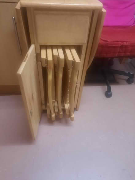 Photo of free Folding dining table (Erith, Kent DA8 3HU) #3