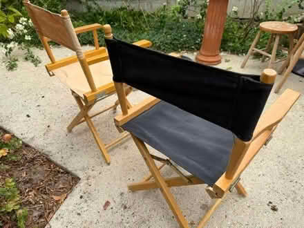 Photo of free Director Chairs for garden (Meresborough ME8) #4