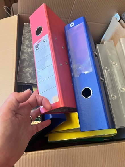 Photo of free 17 lever arch files (Sloane Square SW1W) #4