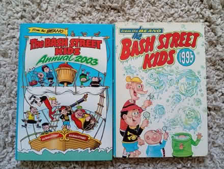 Photo of free 2 Bash Street Kids annuals (Buxworth SK23) #1