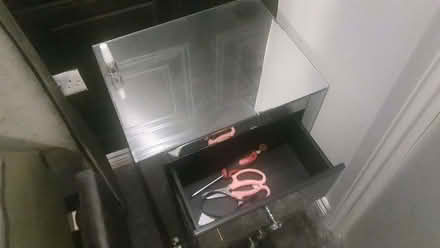 Photo of free Double bed+mattress+2 bedside table (Garthamlock G33) #1