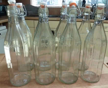 Photo of free 1 litre glass bottles (Bengeo SG14) #1
