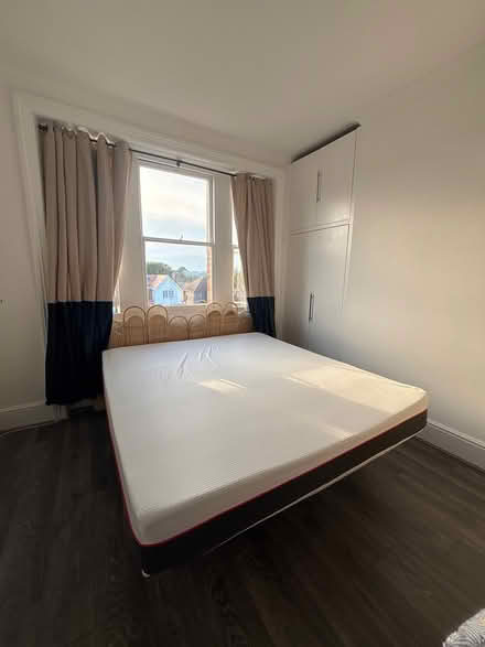 Photo of free Super king size bed frame and mattr (St Leonards TN38) #1