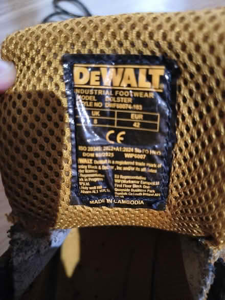 Photo of free Work boots (Home GU227) #3