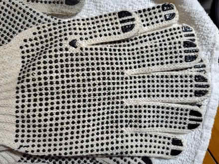 Photo of free 4-Pairs of "dot" gripper gloves (Saugus) #2