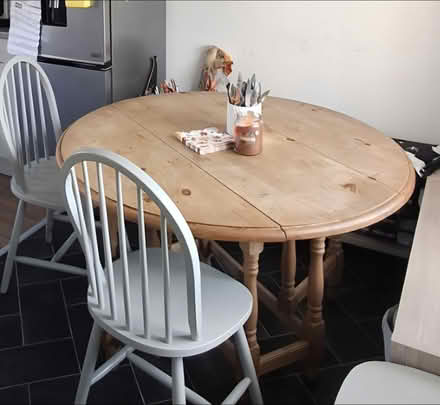 Photo of free 120cm kitchen dining table (Chesterwell, CO4) #1