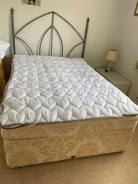Photo of free Double bed and headboard (BS48 1ND) #1