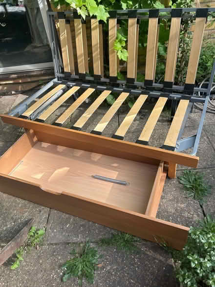 Photo of free Futon with under drawer and matteres (Kesgrave IP5) #2