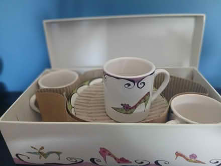 Photo of free 3 pretty espresso cups (Reading RG1) #1