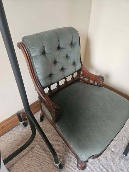 Photo of free Green nursing chair (Penrith CA11) #2