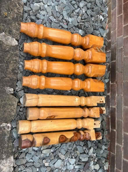 Photo of free Table legs. Hard wood (Gleadless S12.) #1