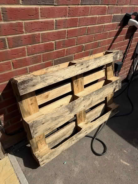 Photo of free Wooden pallet (Willingdon) #1