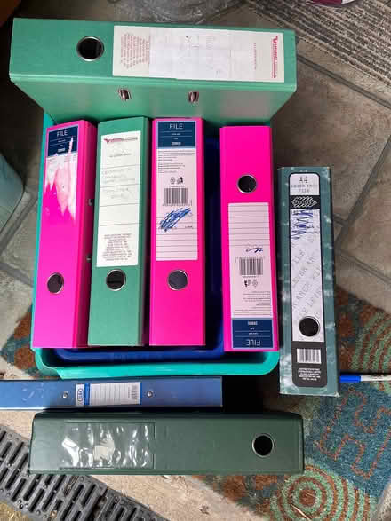Photo of free 7 lever arch style files (Ballyfinaghy BT10) #1