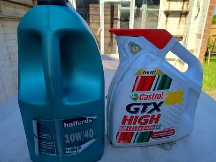 Photo of free 10/40 unused engine oil (Brookvale RG21) #1