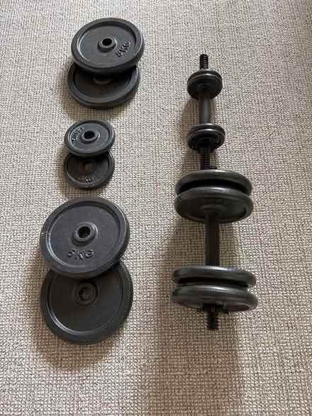 Photo of free Adjustable Dumbbells (Greengates BD10) #1