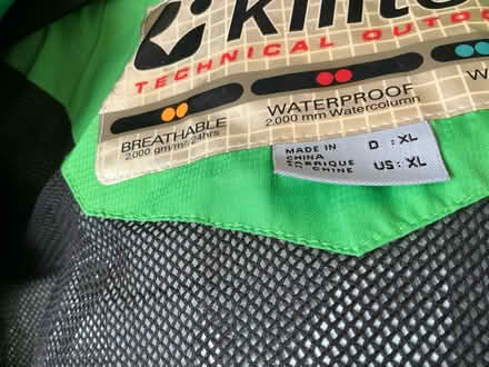 Photo of free Men’s waterproof jacket (Liverpool 13 /Stoneycroft) #1