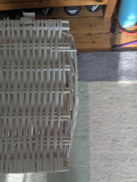 Photo of free Wicker laundry basket (Fleetville AL1) #3
