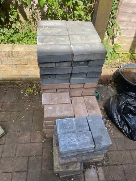 Photo of free Pile of bricks red and blue (Downhead Park MK15) #3