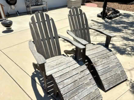 Photo of free Adirondack chairs & arbor (T.O. - Lynn Rd exit near CLU) #1