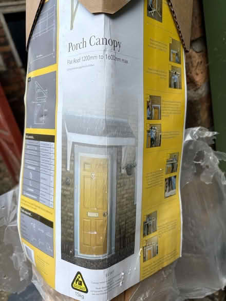 Photo of free New porch canopy frame (Scarborough YO12) #2