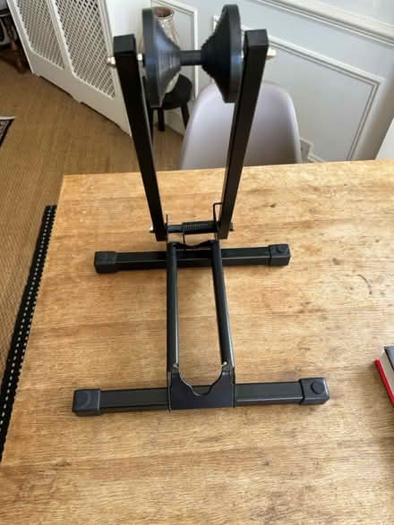 Photo of free Black metal bicycle stand (London Fields E8) #2