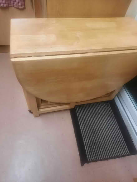 Photo of free Folding dining table (Erith, Kent DA8 3HU) #4
