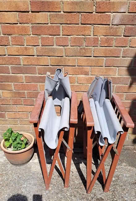 Photo of free 2 x Director's Chairs (Harefield SO19) #3