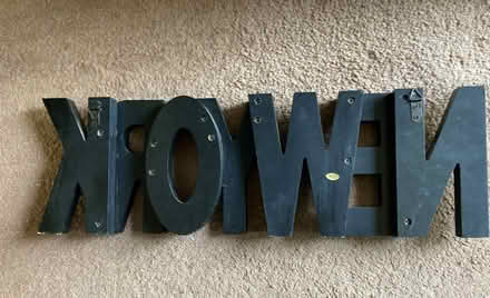Photo of free 3D Wooden Sign NEW YORK (50cm long x 16cm) (St James, South Elmham IP19) #3