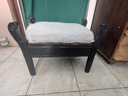 Photo of free Vintage/Antique Footstool With Storage (Dover CT15) #4