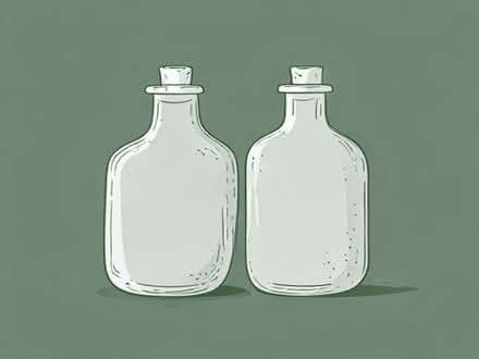 Photo of free Two large ceramic bottles (Hartington Road BN2) #1