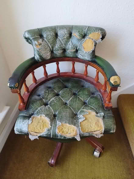 Photo of free Captain's chair - refurb project (Bognor Regis PO21) #1