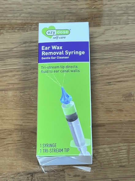 Photo of free Ear Cleanser Syringe (Wolfe & Reed) #1