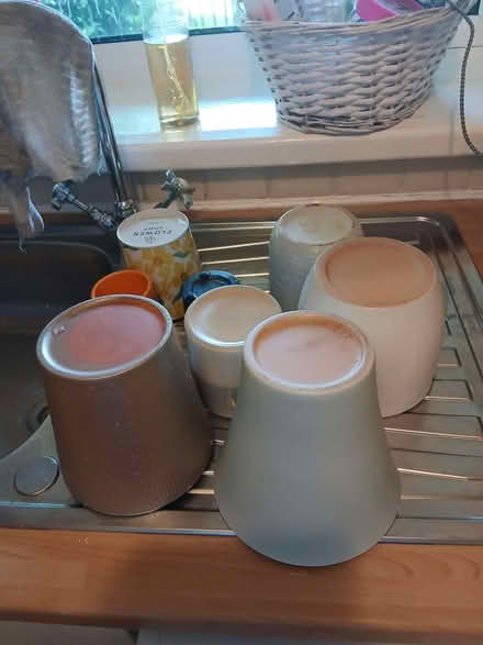 Photo of free 8 pots without holes in (Leckhampton GL53) #1