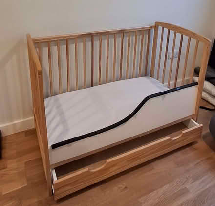 Photo of free Love to Sleep Baby Cot with Matres (Wealdstone HA3) #3