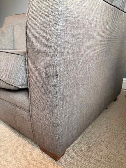 Photo of free Small two seater dark grey sofa (Droylsden M34) #4